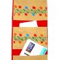 Indian Fabric Wall Hanging Pocket Organizer and Wall Decor