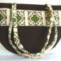 handmade Ethnic Indian Tote Bag, Handbag, Shoulder Bag of Pure Cotton by S-Tilly's