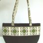 handmade Ethnic Indian Tote Bag, Handbag, Shoulder Bag of Pure Cotton by S-Tilly's