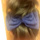 Navy blue multi-layer hair bow