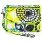 Vera Bradley Super Smart Wristlet Lime's Up smartphone wallet ID coin case NWT iPhone 4 or ...