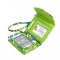 Vera Bradley Super Smart Wristlet Lime's Up smartphone wallet ID coin case NWT iPhone 4 or ...
