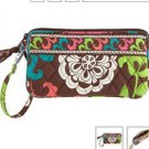 Vera Bradley Lola Wristlet new gusseted style tech case NWT retired