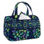 Vera Bradley Lunch Date Indigo Pop Retired NWT insulated travel cosmetic case bottle bag