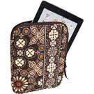 Vera Bradley Tablet Sleeve Canyon NWT brown reader iPad case cover packing cube