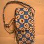 Vera Bradley Cell Phone Case  Riviera Blue  tech key PDA case  NWT Retired