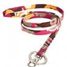 Vera Bradley Lanyard Carnaby  ID badge holder keyring necklace  NWT Retired