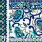 Vera Bradley Clip Zip ID Mediterranean White NWT Retired coin purse tech card travel pill case