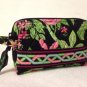 Vera Bradley Small Cosmetic Botanica  Retired makeup tech travel case