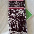 Vera Bradley Curling Iron flatbrush Cover Imperial Toile  NWT Retired straighten up curl
