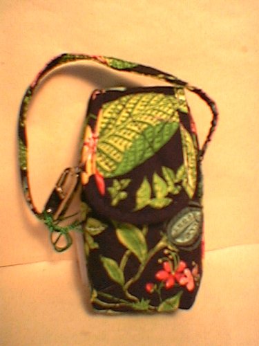 Vera Bradley Cell Phone Case Botanica   tech makeup PDA case  NWT Retired