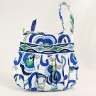 Vera Bradley Hannah Mediterranean White Retired NWT small purse tech case girls Vera Bradley Hannah Mediterranean White Retired NWT small purse tech case girls