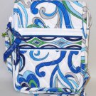 Vera Bradley Mini Hipster Mediterranean White crossbody shoulder bag travel organizer  NWT Retired