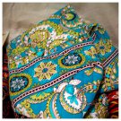 Vera Bradley Small Duffel Peacock NWT Retired satchel gym bag