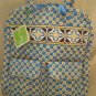 vera bradley tall zip tote