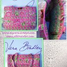 Vera Bradley Small Tic Tac Tote handbag Petal Pink NWT Retired /nice for e-reader, tablet
