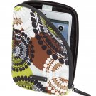Vera Bradley Neoprene Tablet Sleeve Cocoa Moss NWT Retired  packing cube iPad case