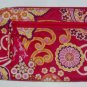 Vera Bradley Zip Around Wallet Rasberry Fizz passport holder organizer wristlet NWT Retired