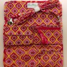 Vera Bradley Sleek Wallet Rasberry Fizz travel organizer convertible crossbody clutch NWT Retired Vera Bradley Sleek Wallet Rasberry Fizz travel organizer convertible crossbody clutch NWT Retired
