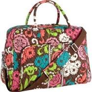 vera bradley tote with trolley sleeve