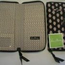 Vera Bradley Travel Organizer zip around wallet  Classic Black  Retired NWT passport boarding