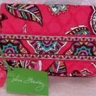 Vera Bradley One For The Money Wallet kisslock coin Call Me Coral  cosmetic tech case  NWT Retired
