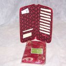 Vera Bradley Travel Organizer Mesa Red  Retired NWT wallet document  holder