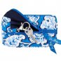 Vera Bradley Blue Lagoon Coin and Key NWT Retired  ID case PDA tech