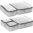 eBags Ultralight Packing Cubes - Titanium  Super Packer 5pc Set travel organizers grey gray