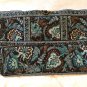 Vera Bradley Tic Tac Tote Large original Java Blue XL beachbag overnighter Retired