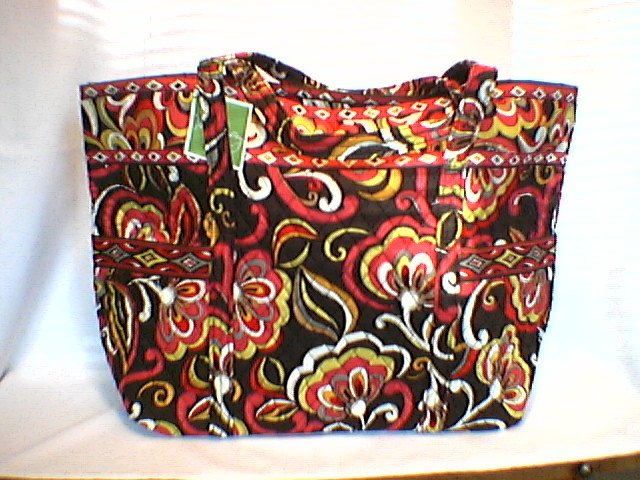 Vera Bradley Super Tote Puccini XL beach bag weekender overnighter NWT ...