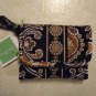 Vera Bradley Pocket Wallet Caffe Latte NWT Retired coin purse card case fold-over ID card case