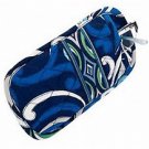 Vera Bradley Double Eye Mediterranean Blue  holds two pairs eyeglasses NWT retired