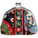 Vera Bradley Double Kiss coin purse Versailles  NWT Retired Exclusive