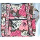 Vera Bradley Hipster in Mocha Rougue  crossbody shoulder bag