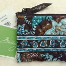 Vera Bradley Coin Purse original JAVA BLUE card ID case  NWT Retired