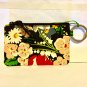 Vera Bradley Zip ID Case Poppy Fields . tech coin pda wallet