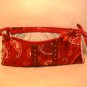 Vera Bradley Small Bow Cosmetic Mesa Red NWT Retired - brush and pencil travel tech case Summer