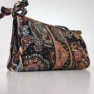 Vera Bradley Small Bow Cosmetic KENSINGTON Retired  brush and pencil travel tech case