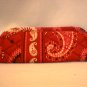 Vera Bradley Readers Case in Mesa Red small eyeglass holder Retired