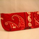 Vera Bradley Readers Case in Mesa Red small eyeglass holder Retired