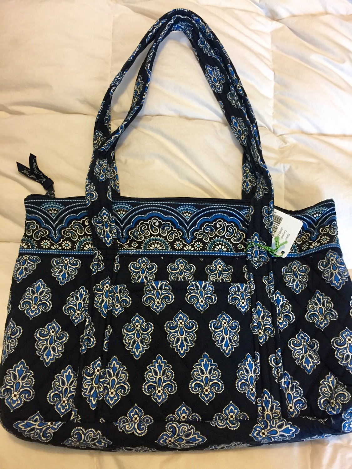 Vera Bradley Betsy handbag Calypso NWT Retired purse tablet tech tote