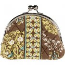 Vera Bradley Double Kiss  Sittin in a Tree small coin clutch purse NWT Retired