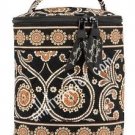 Vera Bradley Cool Keeper Caffe Latte  insulated lunch snack bottle toiletry tech case tote Retired