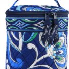 Vera Bradley Cool Keeper Mediterranean Blue insulated snack bottle lunch travel case tote Retired