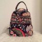 Vera Bradley Let's Do Lunch Versailles snack tote bottle bag toiletry case NWT Retired