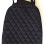 Vera Bradley Let's Do Lunch Bunch Classic Black microfiber snack tote bottle bag toiletry case