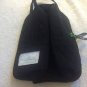 Vera Bradley Let's Do Lunch Bunch Classic Black microfiber snack tote bottle bag toiletry case