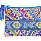 Vera Bradley Coin Purse in Capri Blue ID card case  NWT Retired
