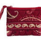 Vera Bradley Coin Purse in Mesa Red  ID card case  NWT Retired